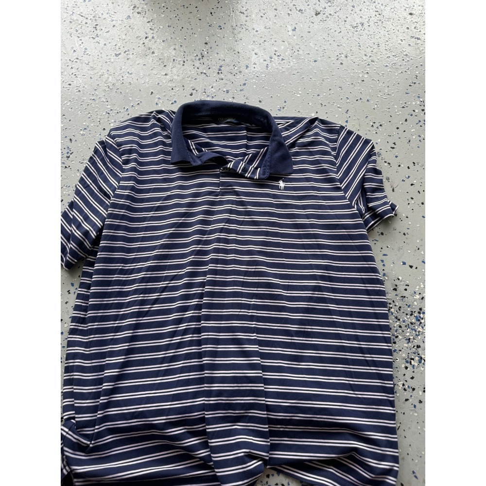 Polo Golf Ralph Lauren Striped Polo‎ Shirt Golf Casual XXL